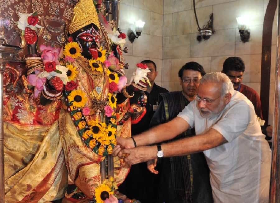 Durga Ashtami, Modi