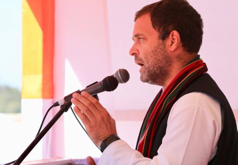 Rahul Gandhi, Mizoram assembly elections