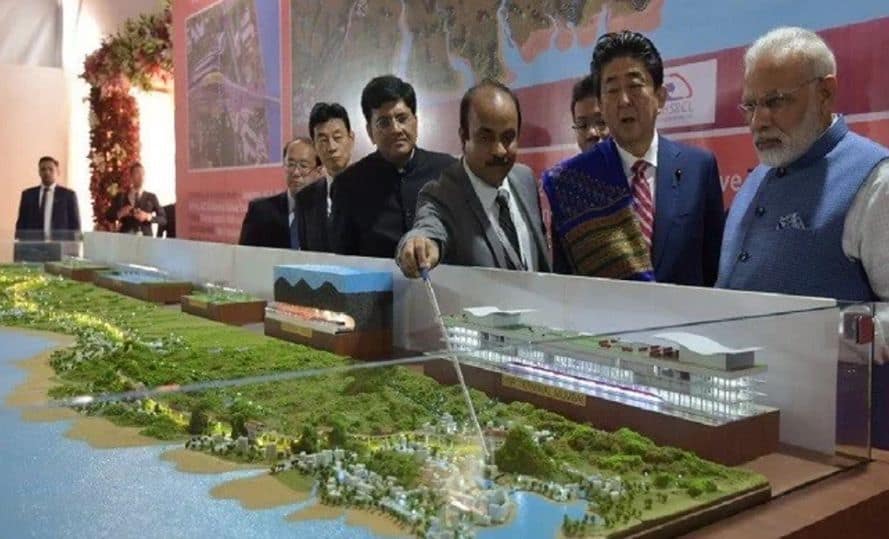 Ahmedabad-Mumbai Bullet train project