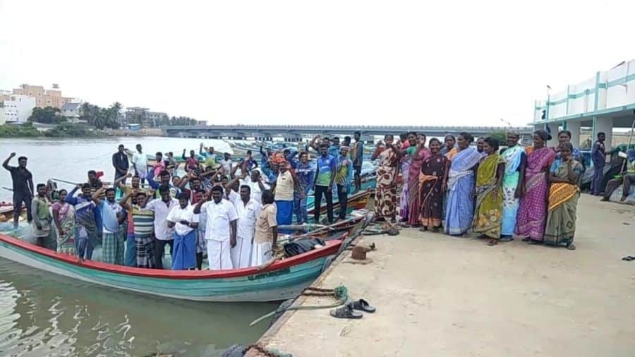 Fisherfolk agitation against TSS