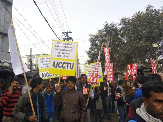 All India workers strike