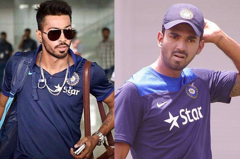 Hardik Pandya and K L Rahul