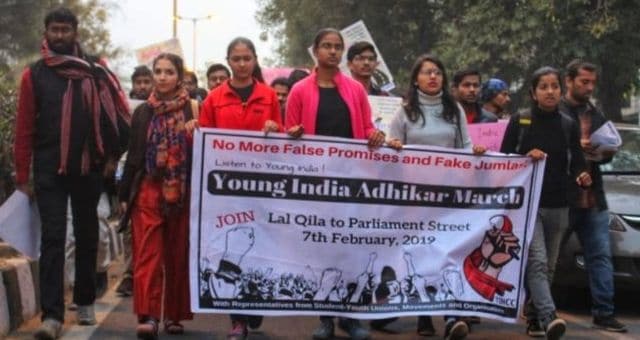 Young India Adhikar March
