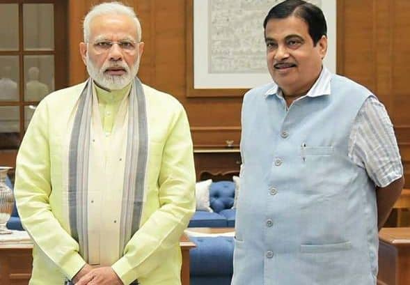 Nitin Gadkari Narendra Modi