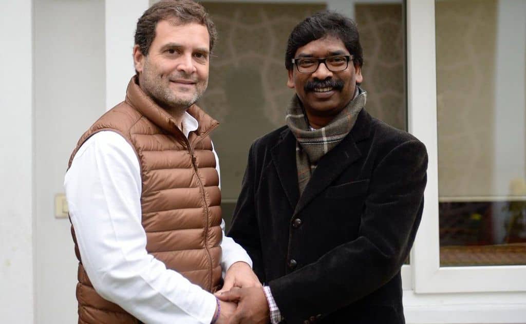 JMM working president Hemant Soren