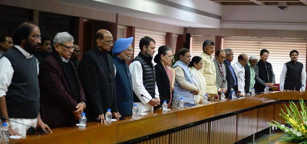 Opposition leaders meeting