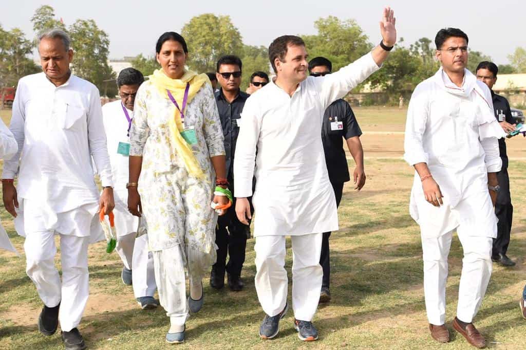 rahul gandhi rajasthan rally