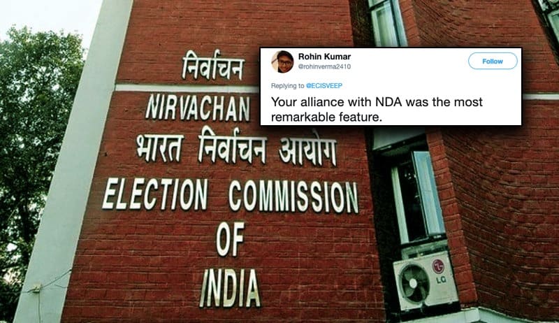 Election Commission biased